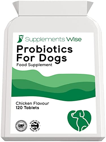 Probiotics For Dogs – 120 Tablets...