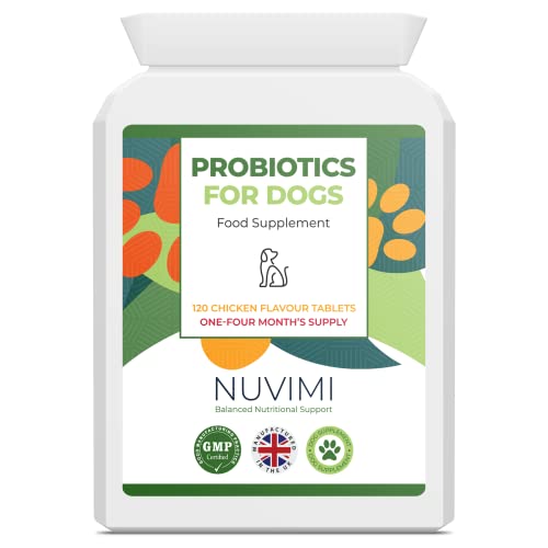 Probiotics for Dogs – 120 Chicken Flavour Dog Probio...