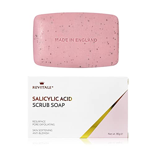 Revitale Salicylic Acid Scrub Soap, Pore Exfoliating...