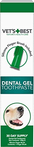 Vet's Best Dental Gel Toothpaste for Dogs | Reduces ...