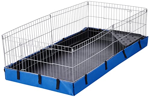 Amazon Basics Canvas Bottom Guinea Pig Pet Cage, Com...