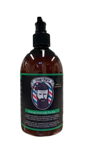 Anti-hair loss shampoo with Saw Palmetto, Quina, Gin...