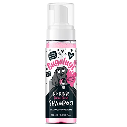 Baby Powder Dry Shampoo For Dogs & Pets - Waterless ...