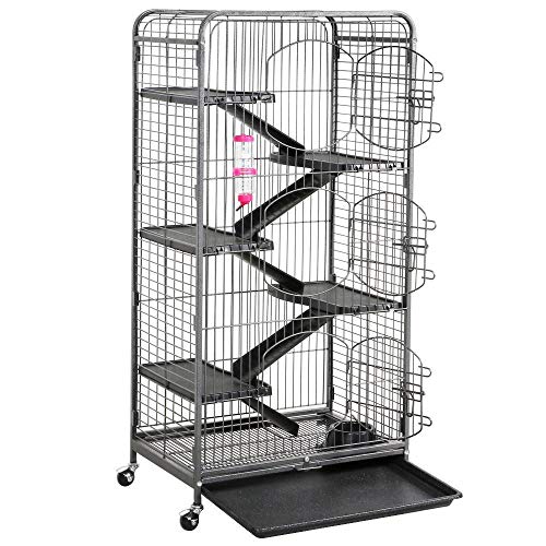 costoffs 6 Levels Rolling Large Ferret Cage Small An...