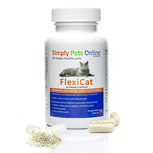 FlexiCat Cat Joint Supplement - Formulated By Vets -...