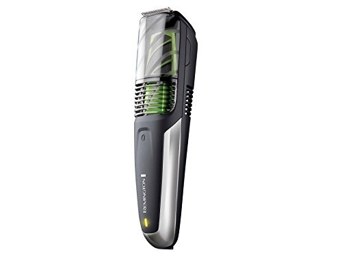 Remington Mens Beard and Stubble Trimmer with Vacuum...