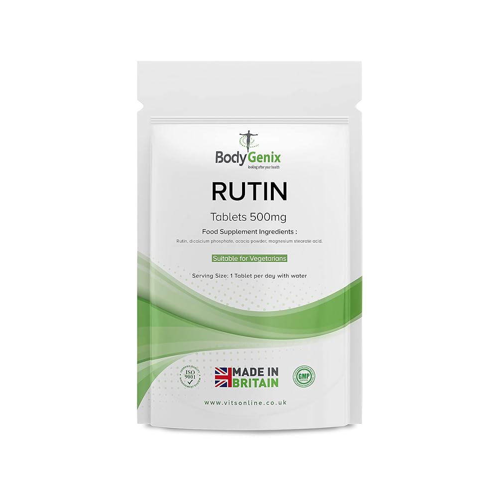 Bodygenix Rutin 500mg Tablets – U...