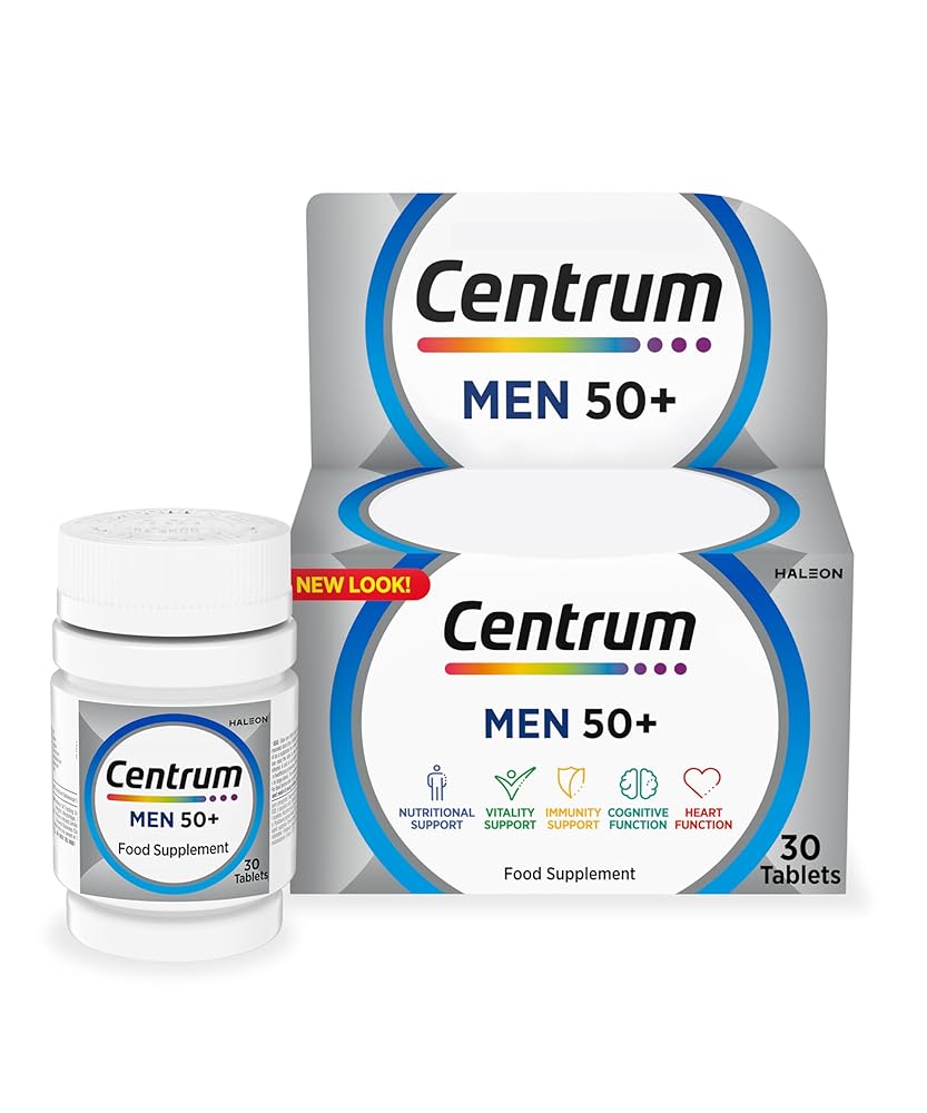 Centrum Men 50+ Multivitamin Tablets, 30 ct