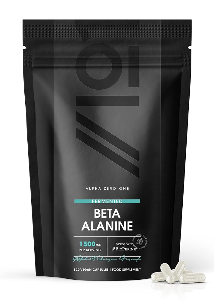 Fermented Beta-Alanine 1500mg – Essential Amino Acid...