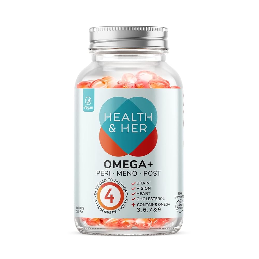 Health & Her Omega+ Vegan Supplement