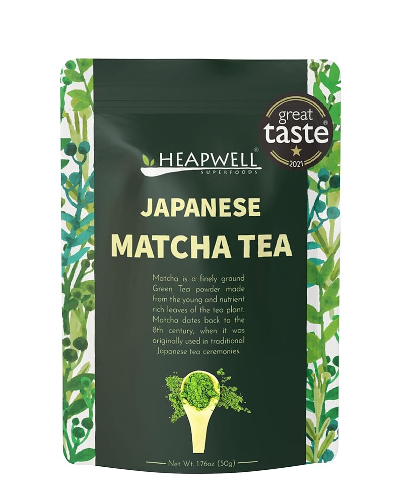 Heapwell Matcha Green Tea Powder, 50g