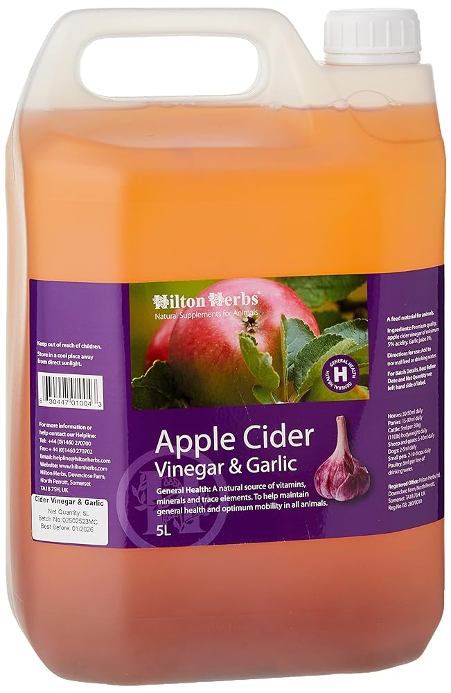 Hilton Herbs ACV Garlic 5L