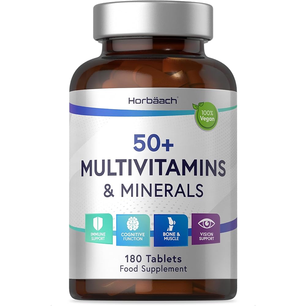 Horbaach 50 Plus Multivitamin Tablets