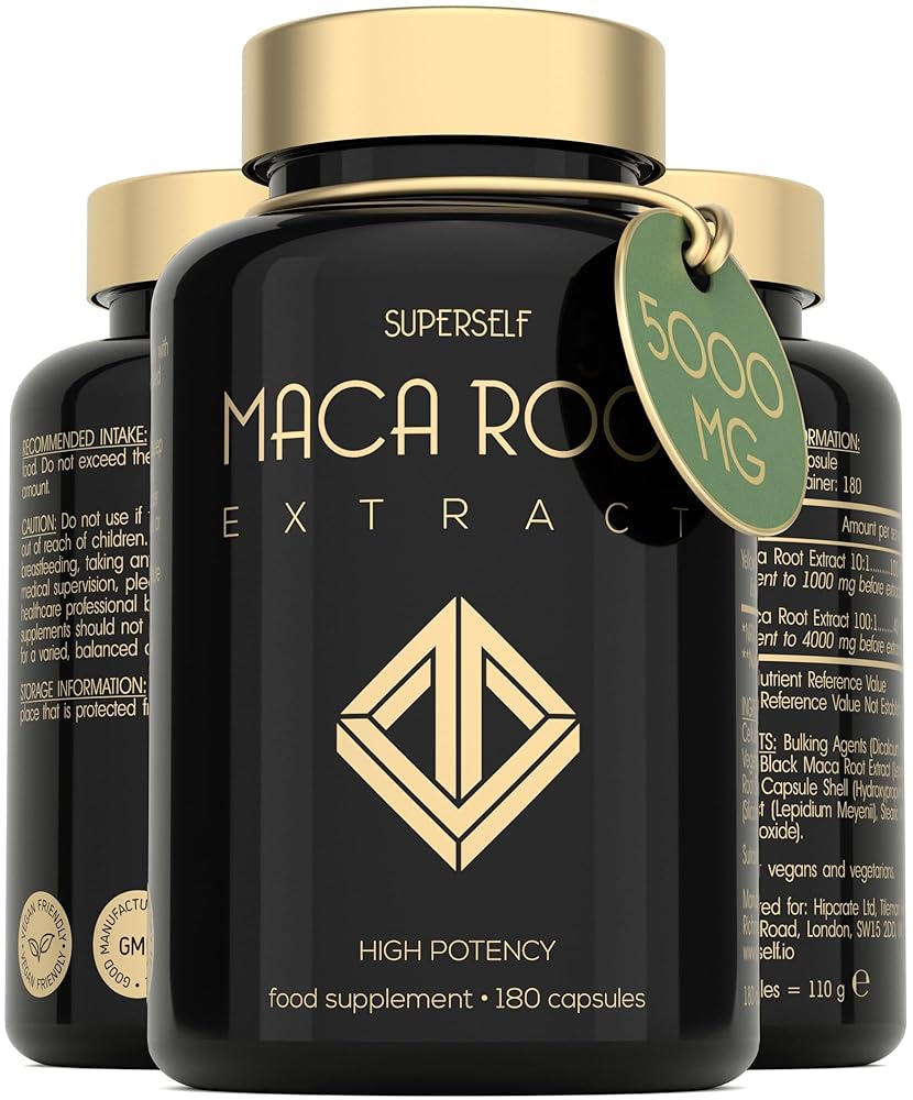 Maca Root Capsules 5000mg – High ...