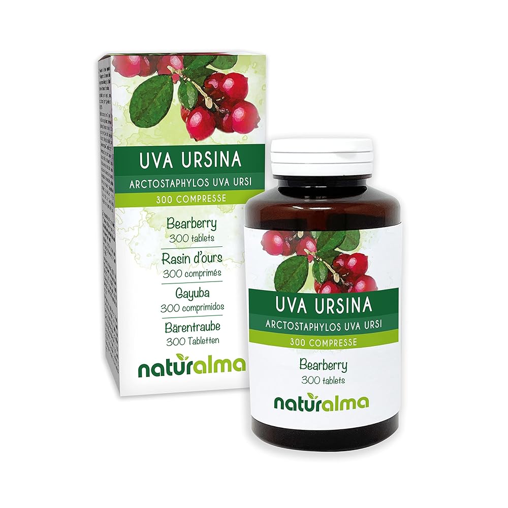 NATURALMA Bearberry Leaves 300 Tablets
