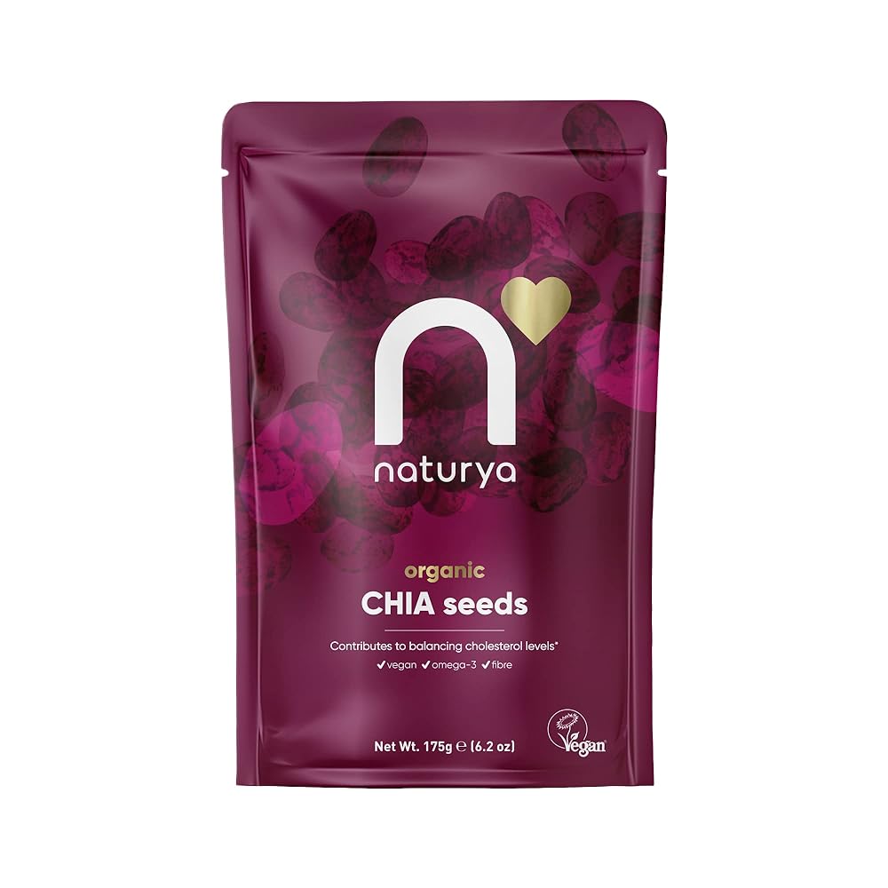 Naturya Organic Chia Seeds: Iron & Calcium