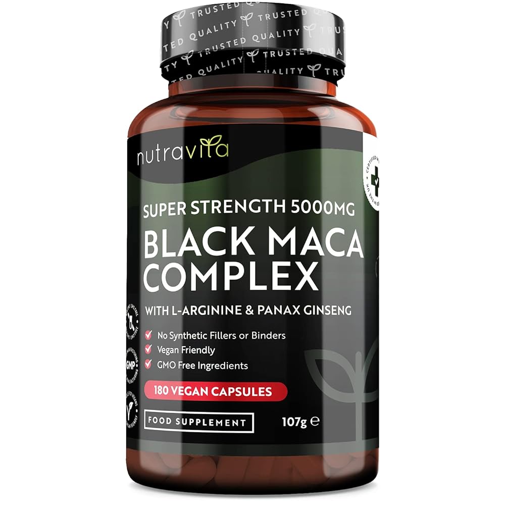 Nutravita Maca Root Capsules 5000mg