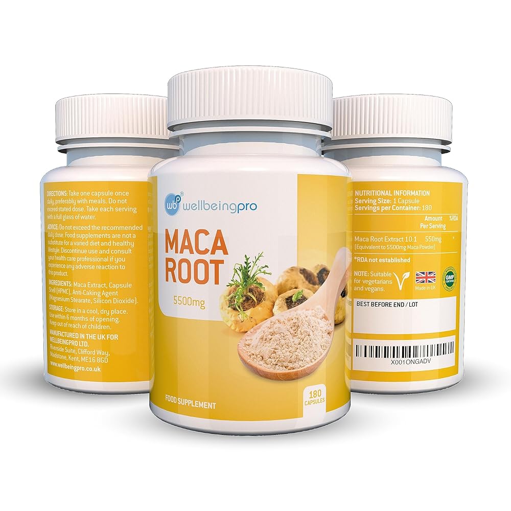 Super Strength WBP Maca Root Tablets