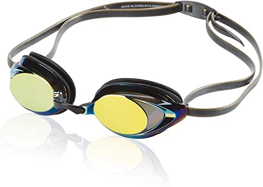 Speedo Unisex-Adult Swim Goggles Mirrored Vanquisher...