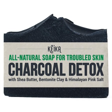 Keika Charcoal Black Soap Bar