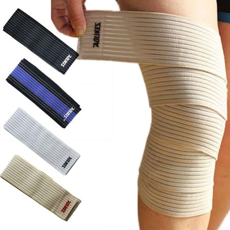 YZWDTGS Extra Long Elastic Knee Wrap Co...