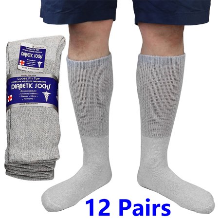 Falari Physicians Approved Diabetic Socks Crew