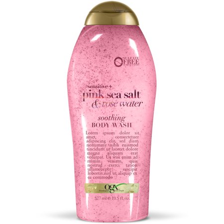 OGX Pink Sea Salt & Rosewater Gentle Soothing Body S...