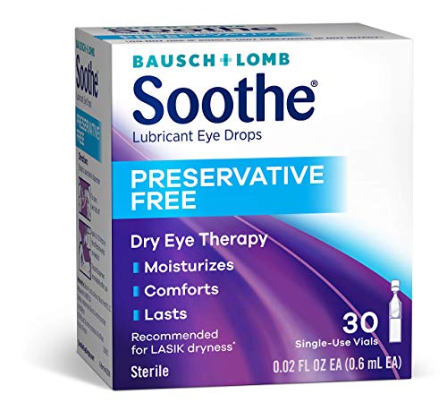 Bausch + Lomb Soothe Preservative-Free Lubricant Eye...