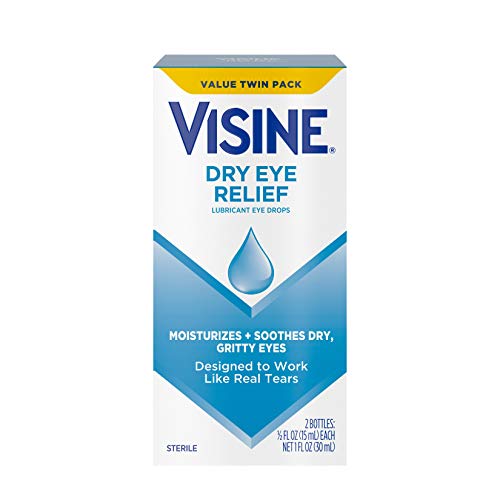 Visine Dry Eye Relief Lubricant Eye Drops