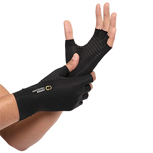 Copper Compression Arthritis Gloves