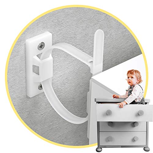 Baby Proofing Anti Tip Furniture Anchors Kit