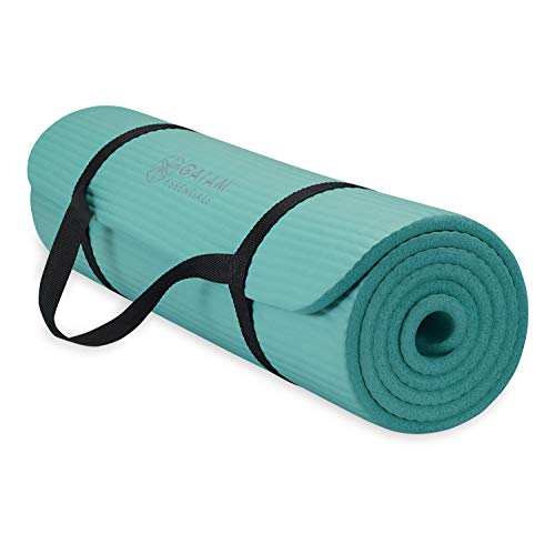 Gaiam Essentials Thick Yoga Mat