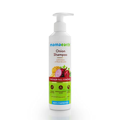 Mamaearth Onion Hair Fall Shampoo for H...