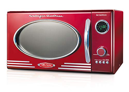 Nostalgia RMO4RR Retro Large Microwave ...