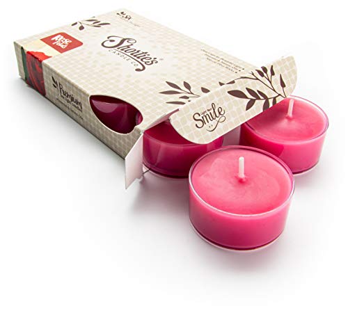 Rose Candle Scented Candles Tea Lights Candles