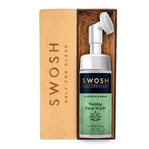 SWOSH Aloe Vera & Neem Foaming Face Wash