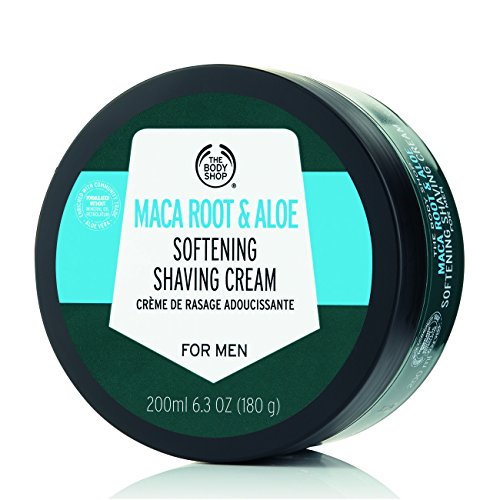 The Body Shop Maca Root & Aloe Softening Shaving Cream for Men