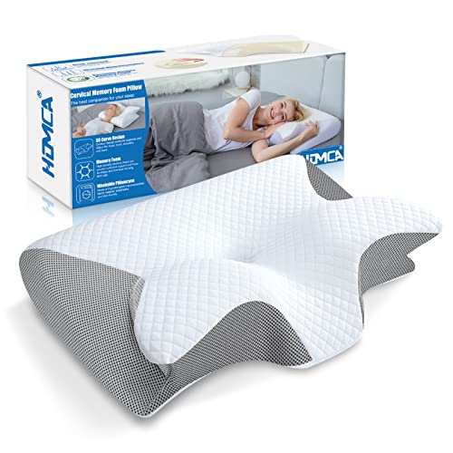 SUTERA - Contour Memory Foam Pillow for Sleeping, Orthopedic Cervical  Support fo