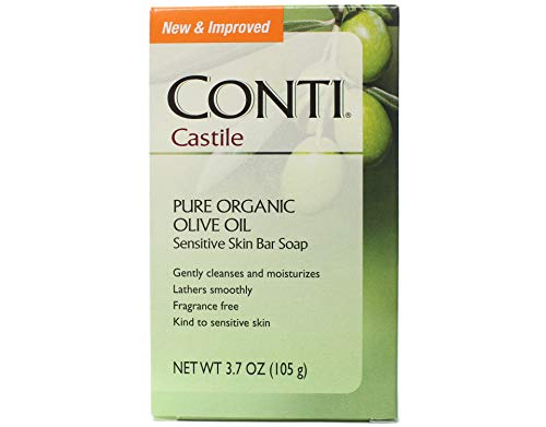 Conti Castile Pure Organic Olive Oil Sensitive Skin Bar