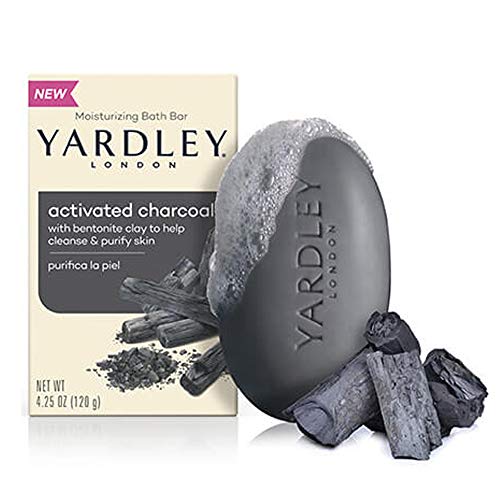 Yardley London Activated Charcoal moisturizing bath bar