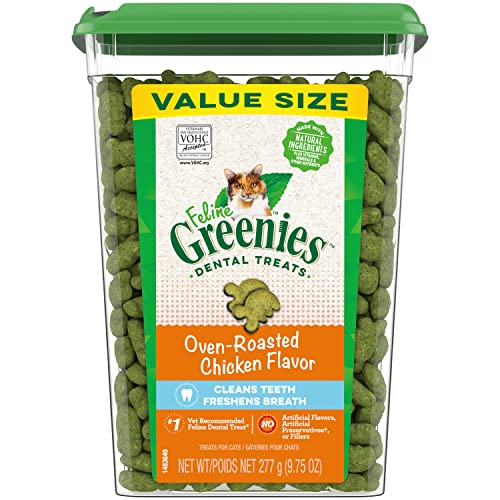 FELINE GREENIES Adult Dental Cat Treats