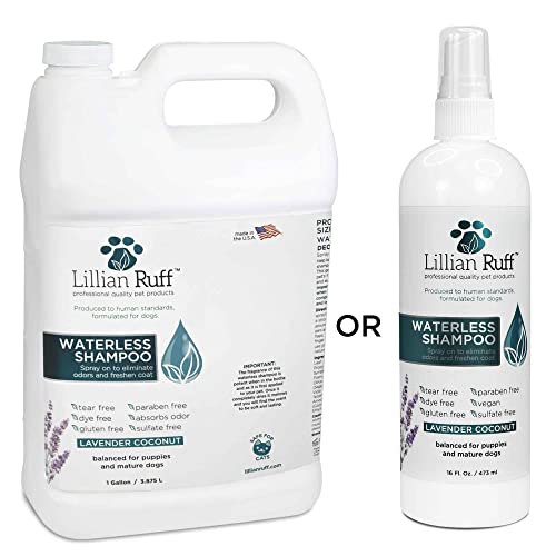 Lillian Ruff Waterless Dog Dry Shampoo