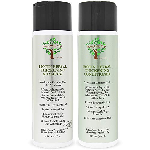 MOUNTAIN TOP Thickening Shampoo with Sa...