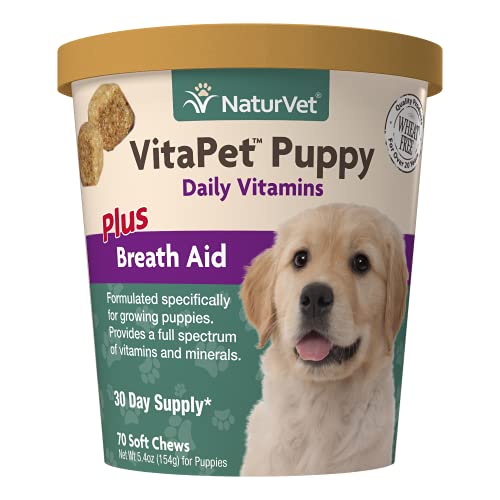 NaturVet – VitaPet Puppy Daily Vitamins for Dogs