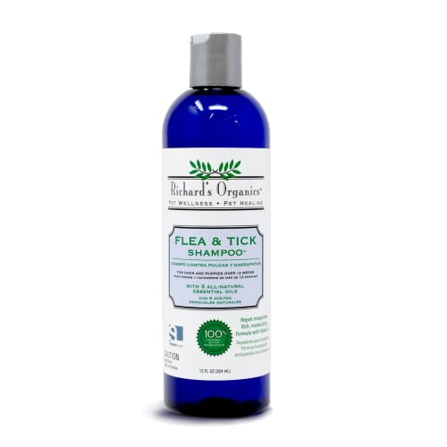 Richard’s Organics Flea and Tick Shampoo for Dogs