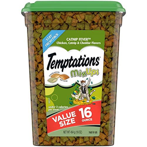 TEMPTATIONS MIXUPS Crunchy and Soft Cat Treats