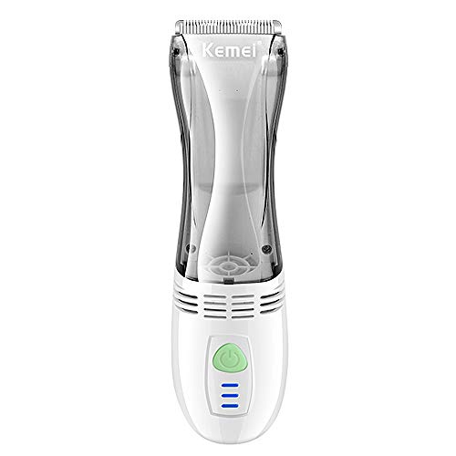 KEMEI Vacuum Beard Trimmer