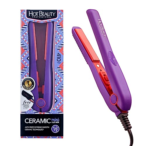 Hot Beauty Professional Ceramic Mini Flat Iron