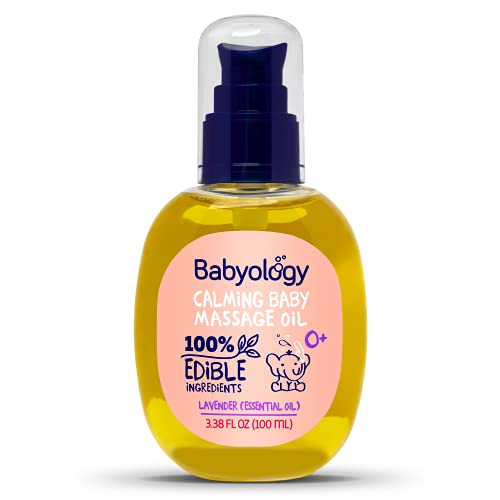 Babyology - Calming baby oil for Newborn with Baby e...