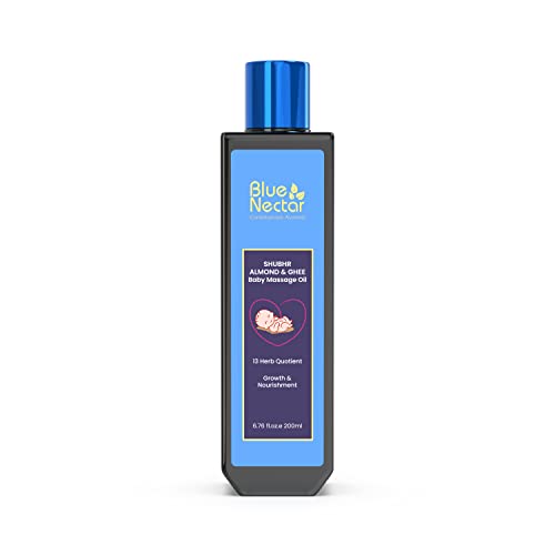 Blue Nectar Ayurvedic Baby Oil with Org...